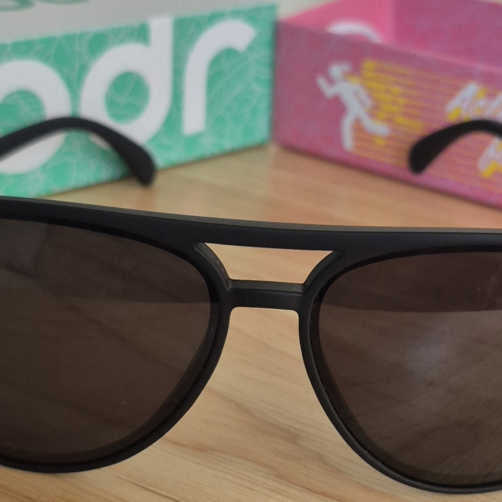 Goodr Black Aviator Sunglasses